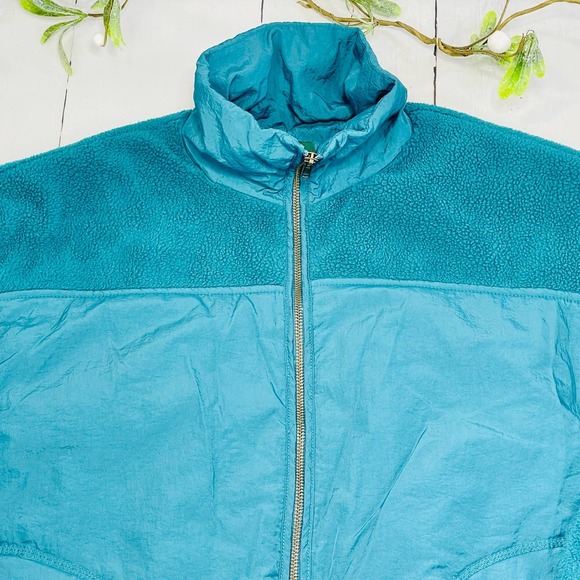 Wild Fable Teal Zip Up Light Puff Jacket - XS - Picture 2 of 11